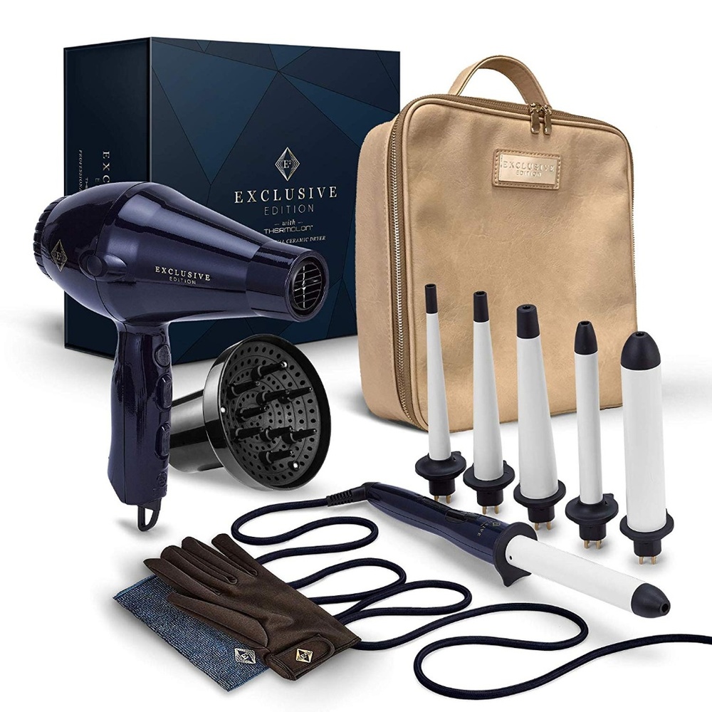 E2 Hair Dryer and Curling Iron 6-in-1 Bundle